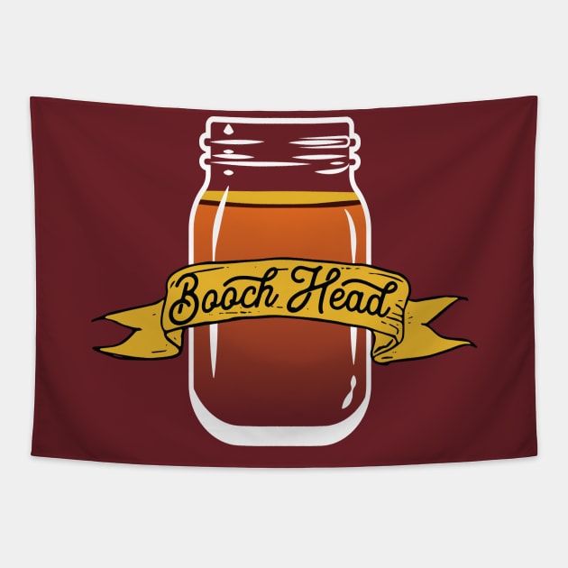 Kombucha Head Tapestry by Vector Deluxe