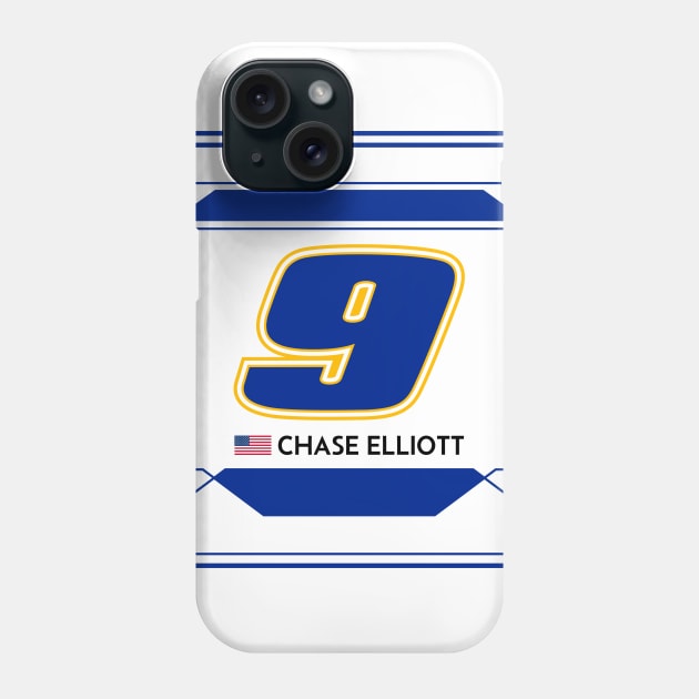 Chase Elliott #9 2023 NASCAR Design Phone Case by AR Designs 