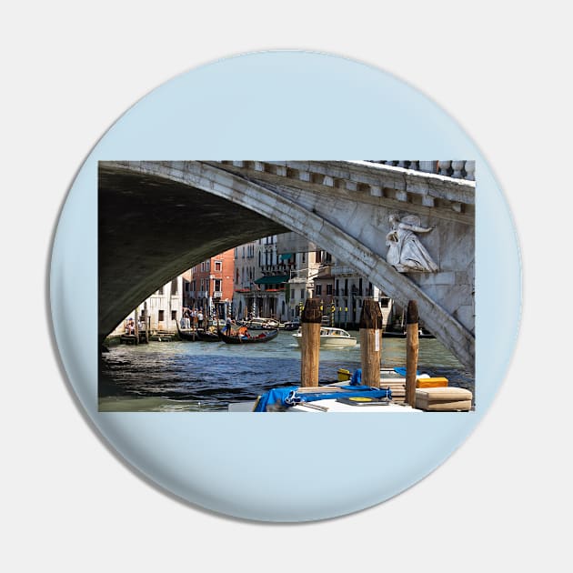 Under the Rialto Bridge Pin by Violaman