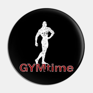 Gym Time Motivation Workout Pin