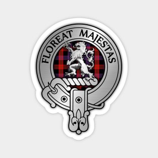 Clan Brown Crest & Tartan Magnet