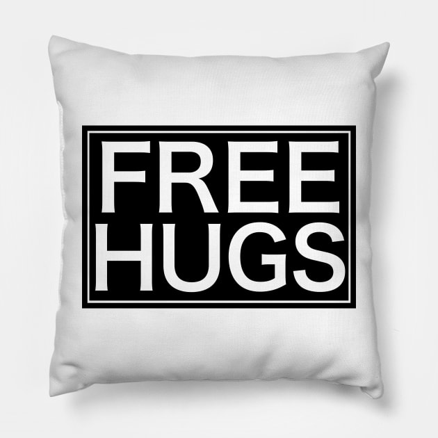 Free Hugs Pillow by Estudio3e