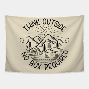 Outdoor Adventure Camp, Hike Gift Tapestry