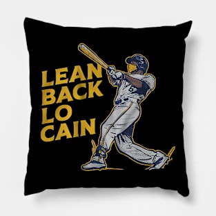 lean back lo cain Pillow