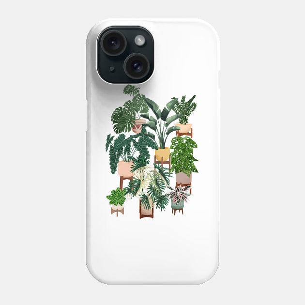 House plants collection 30.3 Phone Case by gusstvaraonica