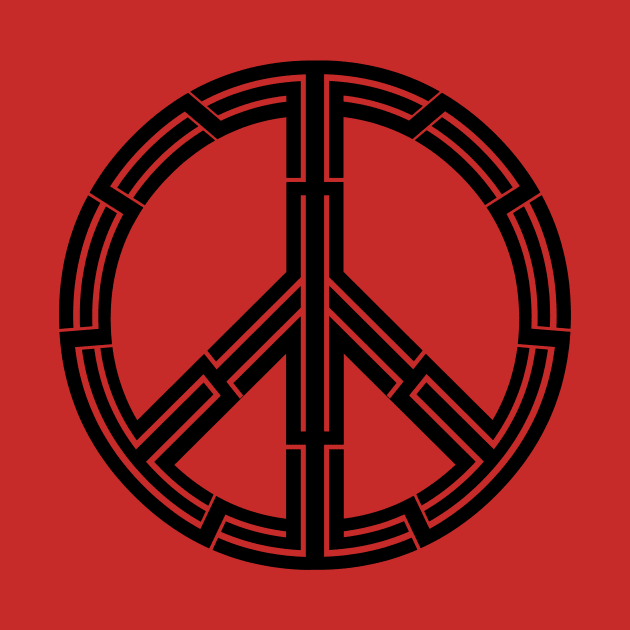 Tribal Peace Sign by BeardMaster