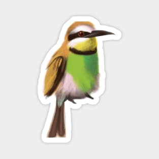 Cute Bee-Eater Drawing Magnet