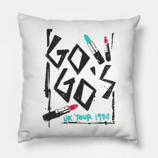 gogos lipstick Pillow