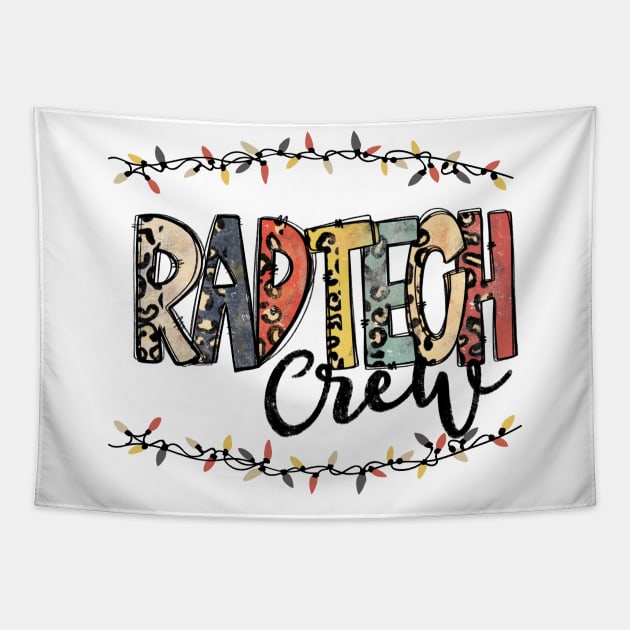 Rad Tech Crew Tapestry by Chey Creates Clothes