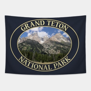 Mountains at Grand Teton National Park in Wyoming Tapestry