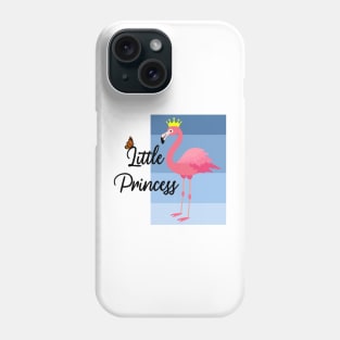 Little Princess Pink Flamingo Design Phone Case