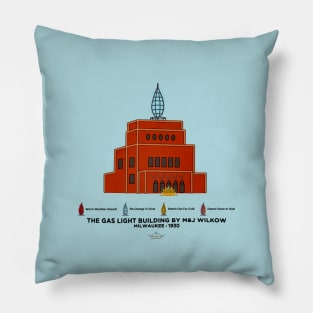 Wisconsin Gas Light Building • Milwaukee, WI Pillow