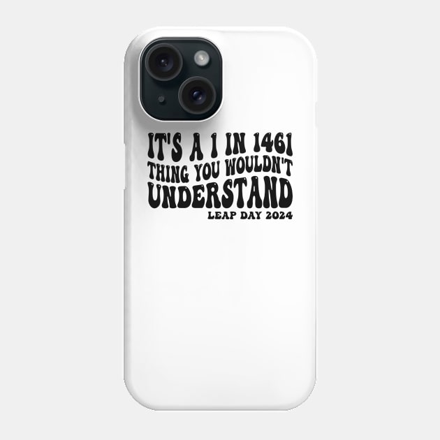 it's a 1 in 1461 thing you wouldn't understand Phone Case by mdr design