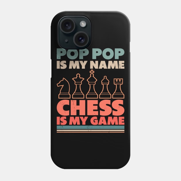 Chess Lovers Board Games Grandpa Chess Players Phone Case by Tom´s TeeStore