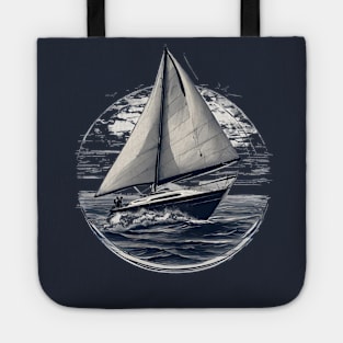 Sailing Adventure - Nautical Ocean Voyage for Sea Lovers Tote