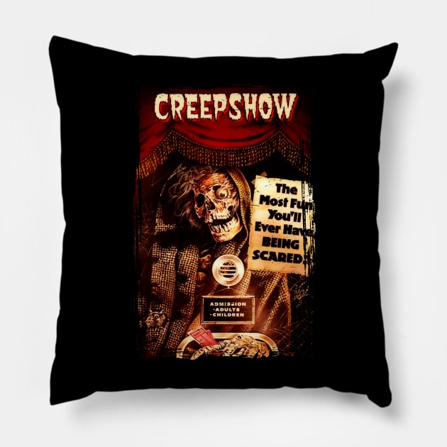 creepshow Pillow by small alley co