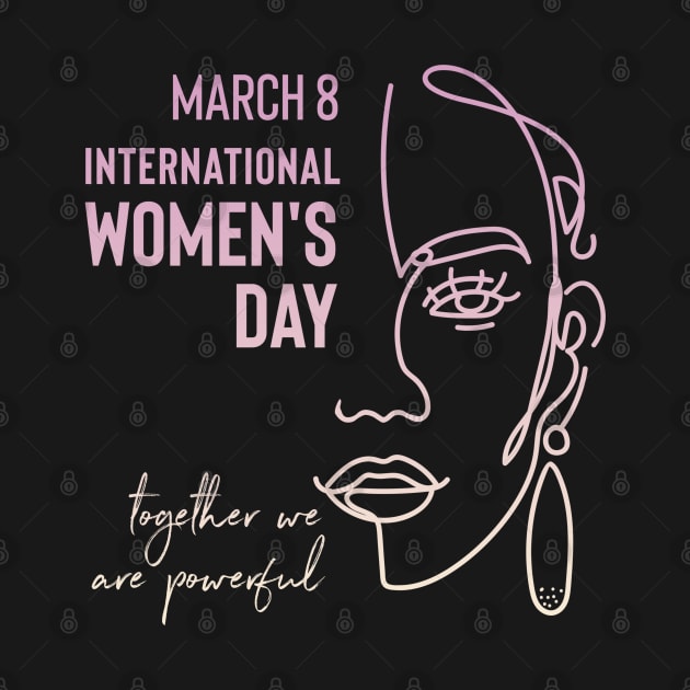 International Women's Day March 8 Women's History Month WOC by Pine Hill Goods