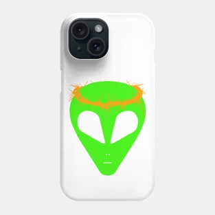 Alien Jesus #2 Phone Case