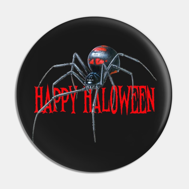 Halloween Spider Pin by pasnthroo