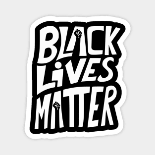 BLM (White) Magnet