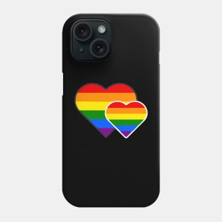 Pride Double Heart Phone Case