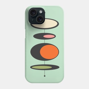 Green Mid Century Pods Phone Case