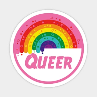 Rainbow Orb [queer rainbow] Magnet