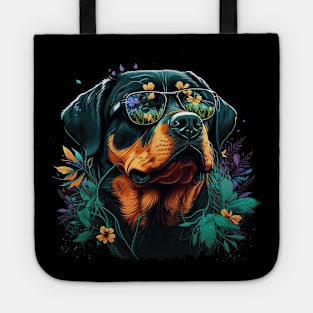 Rottweiler hippie Tote