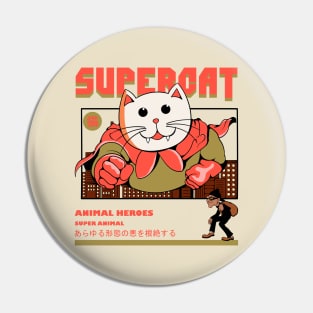 Supercat | Animal Heroes Pin