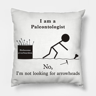 Paleo not Arrowheads Pillow