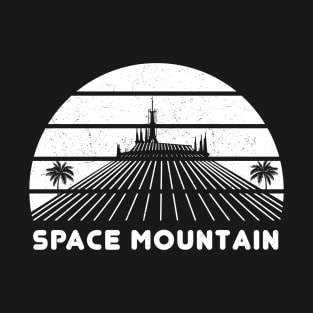 Space Roller Coaster (white) T-Shirt