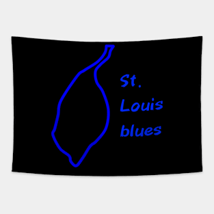 St louis blues area Tapestry