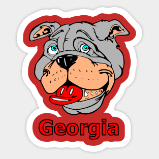 2021 GEORGIA STATE OF CHAMPIONS BRAVES BULLDOGS Decal Vinyl Sticker 5 TALL