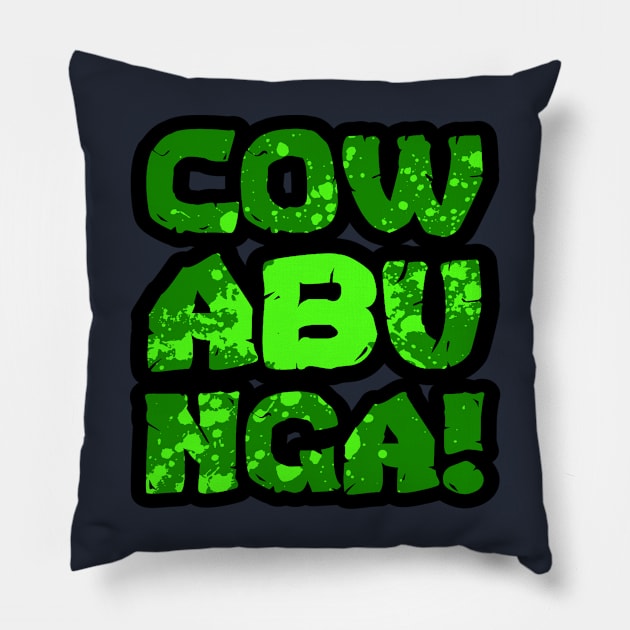 Cowabunga OOZE Pillow by CRD Branding