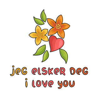 Jeg Elsker Deg T-Shirt