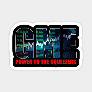 GME Power To The Squeezers Magnet