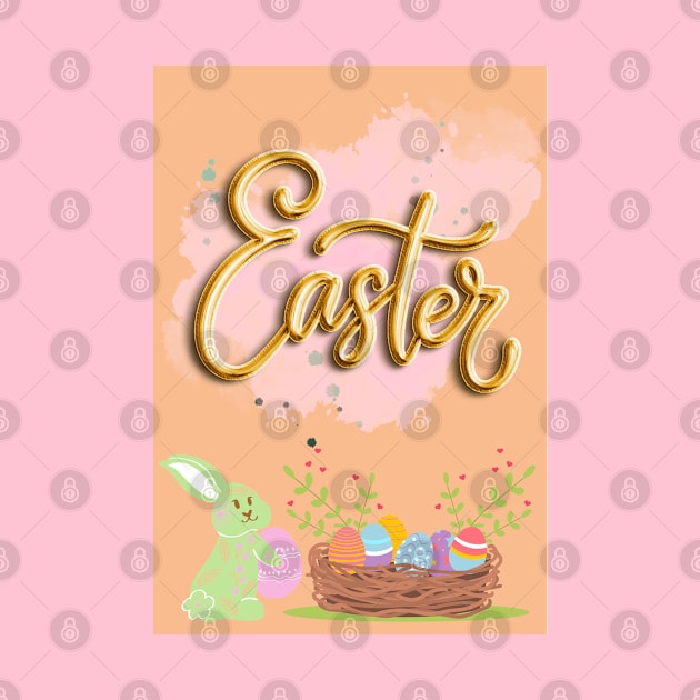 Cute Rabbit Easter by O.M design