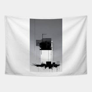 Abstract Minimalism: Perch Tapestry