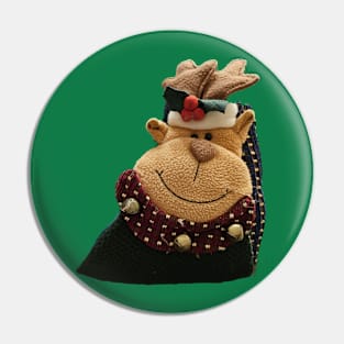 Funny Moose Pin