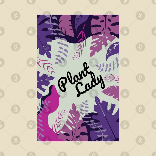 Plant Lady Foliage Design by RedRubi