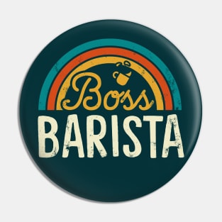 Boss Barista Pin