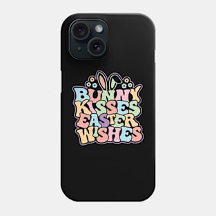 Bunny Kisses Easter Wishes Phone Case