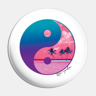 Tropical Yin Yang Pin