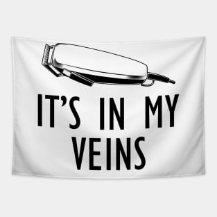 Barber - It's in my veins Tapestry