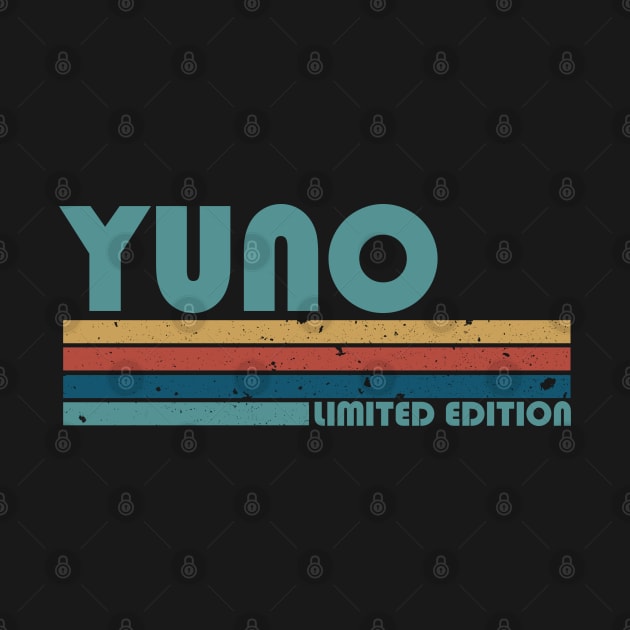 Proud Limited Edition Yuno Name Personalized Retro Styles by Kisos Thass