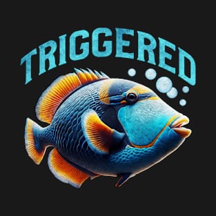 Triggered Humuhumunukunukuapua'a Hawaiian Reef Triggerfish T-Shirt