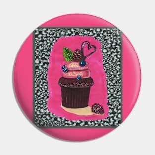 Muffin with Berries Pin