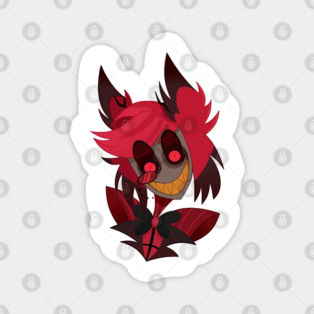 Alastor - Hazbin hotel Magnet by rentaire