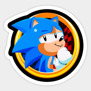 Embodiment of Hope — Super Sonic Sticker by Sandro on Dribbble