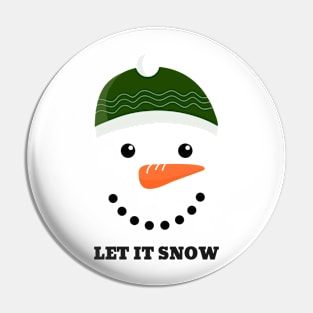 Let It Snow Pin